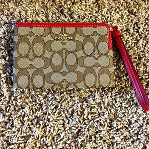 Coach wristlet